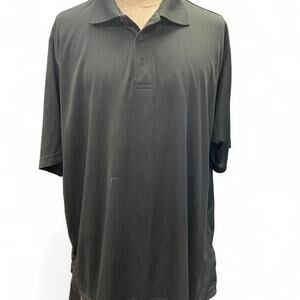 Brookstone grey long sleeve polo